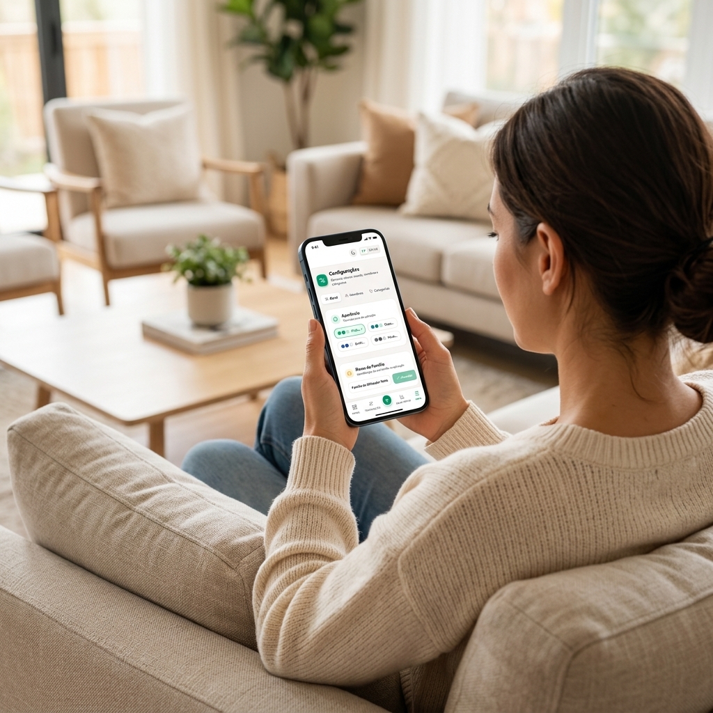 Mae a usar o FinDuo no iPhone